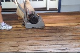 Sanding A Wood Deck