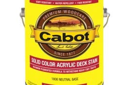 Cabot Solid Color Deck Stain Review