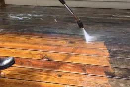 Pressure Washing a Deck Tips