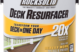 Rust-Oleum Rock Solid Deck Resurfacer Review