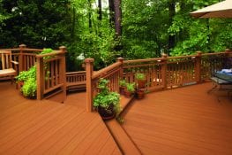 Deck Stain Bubbles