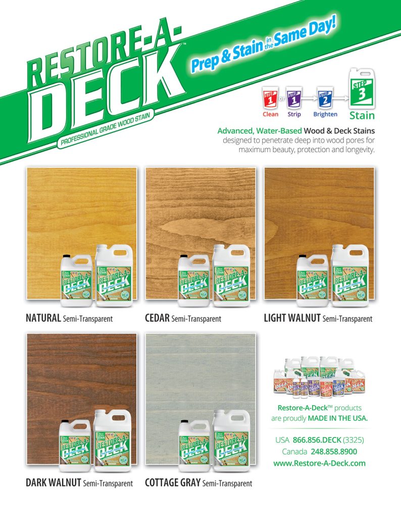 Restore-A-Deck Color Chart