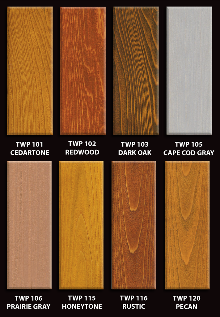 TWP 100 Color Chart