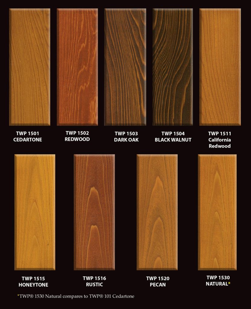 TWP 1500 Color Chart